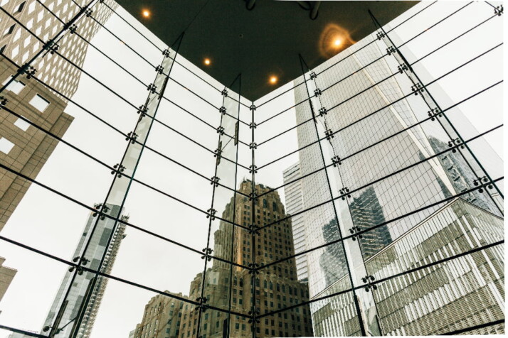 A view of One Trade Center in New York City.