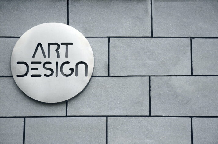 Art design on a wall