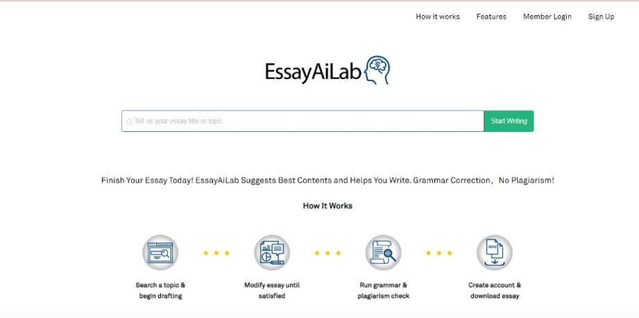 essay ai lab .com