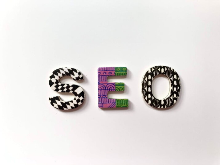 The letters S, E, and O designed with various patterns.