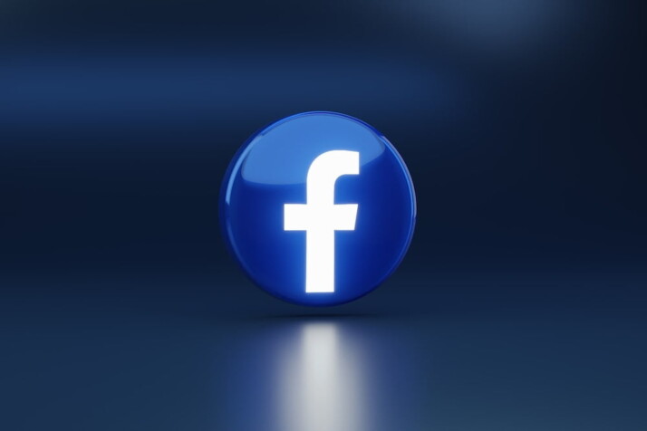 A picture of the old Facebook logo.