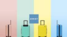 Bags and other travel accessories are manufactured by Away Luggage. 