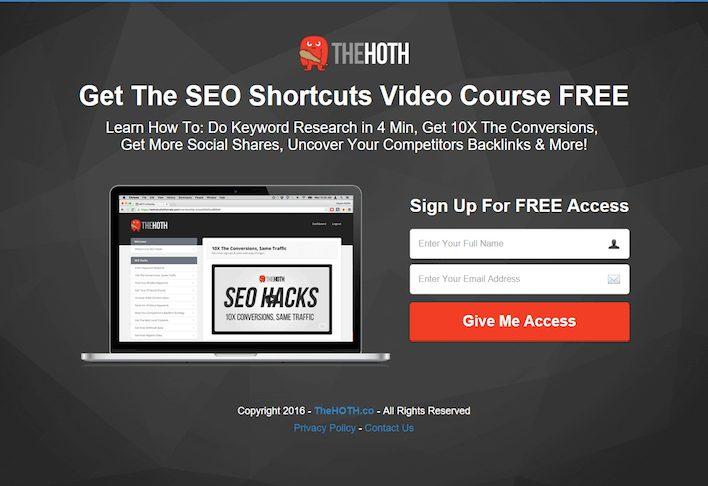 Best Lead Generation Landing Pages The Hoth
